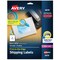 Avery® Print-to-the-Edge Printable Shipping Labels, 3.75" x 4.75", Matte White, Sure Feed® Technology, Laser & Inkjet Compatible, 100 Blank Labels, Great for Mailing, Branding, and More (6878)